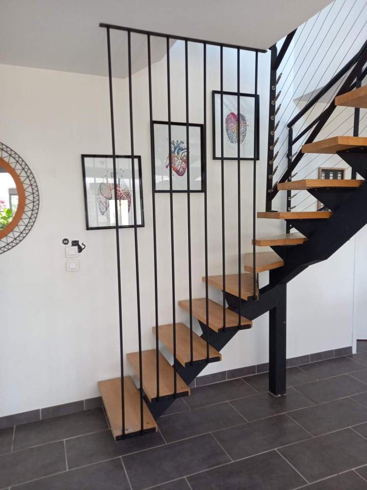 Escalier intérieur sur mesure Castres