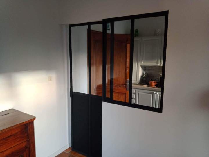 Porte en métal et verrière Castres