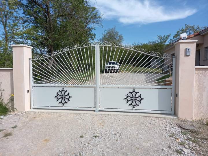 Portail métallique Castres